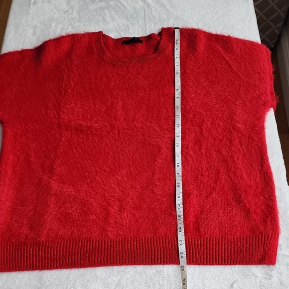 Sanctuary Vibrant Red Eyelash Sweater - Picture 4 of 6